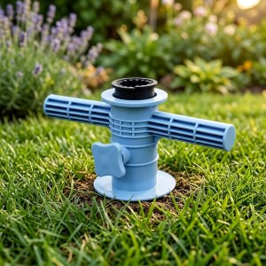 ProGarden Stojak do parasola ogrodowego wkręcany 30 cm (8721037319720) 4