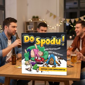 Grammi Gra Planszowa dla dorosłych - do spodu ! Zestaw 4 gier imprezowych (5906142984688) 9