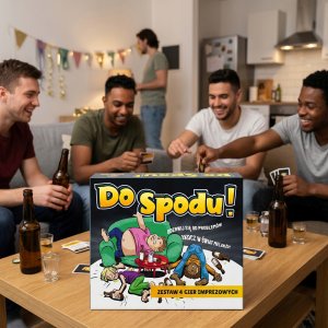Grammi Gra Planszowa dla dorosłych - do spodu ! Zestaw 4 gier imprezowych (5906142984688) 10