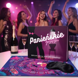 Grammi Gra Planszowa dla dorosłych - Panieńskie Grzeszki - Zestaw gier na panieński (5906142984657) 13