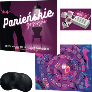 Grammi Gra Planszowa dla dorosłych - Panieńskie Grzeszki - Zestaw gier na panieński (5906142984657) 2