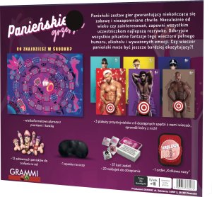 Grammi Gra Planszowa dla dorosłych - Panieńskie Grzeszki - Zestaw gier na panieński (5906142984657) 4