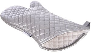 Douceur d`Interieur Rękawica kuchenna bawełniana srebrna 30,5 cm (8592381238322) 3