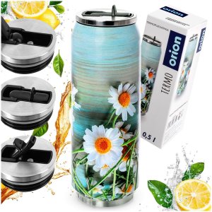 Orion Kubek termiczny puszka kwiaty 500 ml (8592381267759) 9