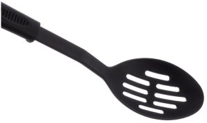 Quttin Łyżka cedzakowa czarna BLACKLINE 30,5 cm (8592381265977) 3