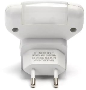 Lampka wtykowa do gniazdka Aigostar  Nocna LED z wyłącznikiem 0.5W 3000K 30lm Aigostar 4