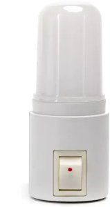 Lampka wtykowa do gniazdka Aigostar  Nocna LED z wyłącznikiem 0.8W 3000K 50lm wykrywanie światła model 346047052 4