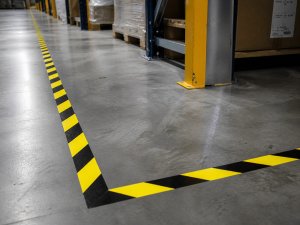 xxxxxxxxxxxxxxxx Verk Group (Verk) Taśma ostrzegawcza winylowa żółto-czarna 49 mm x 18 m samoprzylepna 4