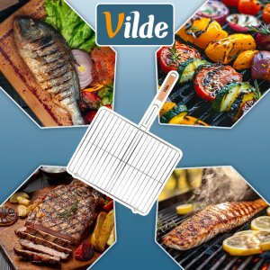 Vilde Ruszt do grillowania metalowy 46x37 cm (5900670117723) 7