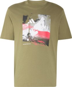 Adidas Koszulka męska Memories of Sport Outdoor Graphic khaki KC7098 XL 2