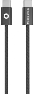 Kabel USB Mobile Origin 60W UltraSlim USB-C to USB-C Cable 1 m CB11 Black (MO-USC-CB11-BLK) 2