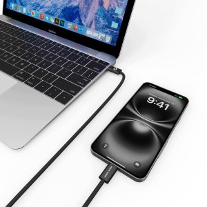 Kabel USB Mobile Origin 60W UltraSlim USB-C to USB-C Cable 1 m CB11 Black (MO-USC-CB11-BLK) 5