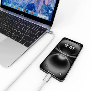 Kabel USB Mobile Origin 60W UltraSlim USB-C to USB-C Cable 1 m CB11 White (MO-USC-CB11-WHT) 5