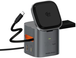 Ładowarka Mobile Origin 100W Qi2 25W Foldable Charger PW37 MagSafe Compatible (MO-100WFCH-PW37) 3