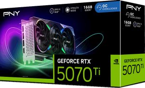 Karta graficzna PNY GeForce RTX 5070 Ti ARGB EPIC-X RGB 16GB GDDR7 DLSS4 (VCG5070T16TFXXPB1) 10