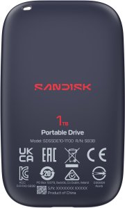 Dysk zewnętrzny SSD SanDisk Portable Drive 1TB Niebieski (SDSSDE10-1T00-G25) 3