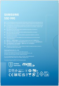 Dysk SSD Samsung 990 1TB M.2 2280 PCI-E x4 Gen4 NVMe (MZ-V9V1T0BW) 6