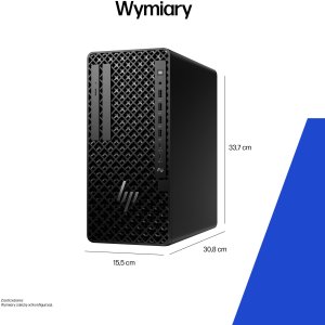 Komputer HP komputer osobisty/workstation Intel Core Ultra 5 245 32 GB DDR5-SDRAM 1 TB SSD Windows 11 Pro Tower Stanowisko AI Workstation, AI PC Czarny (DN7Z3ET) 3
