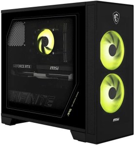 Komputer MSI MAG Infinite S AI 2NVL5-012XEU Core Ultra 5 225F 16GB DDR5 SSD1TB GeForce RTX 5060 8G VENTUS 2X OC V1 AW-XB560NF (WIFI 6E) Bluetooth 5.3 500W noOS Black 2Y 4