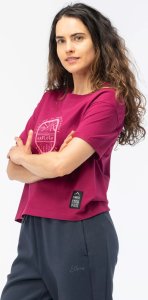 Elbrus Damska koszulka z krótkim rękawem EVILLA WO'S raspberry radiance rozmiar XS 9