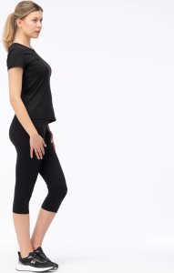 Cote Damskie legginsy Iq intelligence quality SILKI 3/4 II WMNS czarny rozmiar XS 7