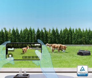 Robot koszący Mova ViAX 250 Robot Koszący Bez Kabla 250 m2 AI Tory U Dual-Vision 250m2 (MVVV1100) 3