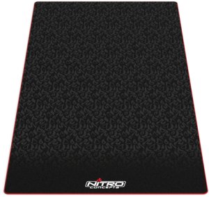 Nitro Concepts Floor Mat Mata podłogowa do zestawów Sim-Racing, 150 x 75 cm, antypoślizgowa - czarny (NC-SR-AC-015) 2