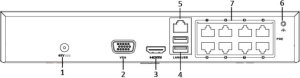 Rejestrator HiLook IP 8-kanałowy 5MP PoE (NVR-108MH-D/8P (D)) 3