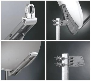 Antena satelitarna Telesystem SAT TELE System STAR LINE 85 ALU (52206001), antracyt 2