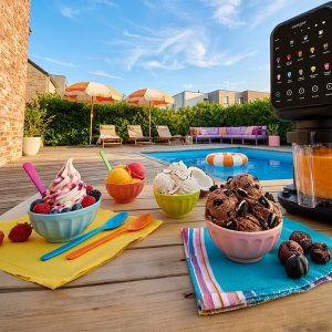 Maszynka do lodów Seeger Maszyna do lodów MultiCream Ice Cream Maker SLFRZ5BK Black (Seeger) 4