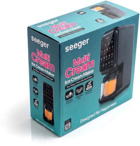 Maszynka do lodów Seeger Maszyna do lodów MultiCream Ice Cream Maker SLFRZ5BK Black (Seeger) 10