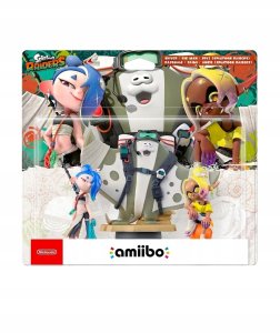 Figurka amiibo Splatoon Raiders Shiver, Frye and Big Man 2