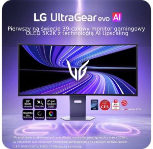 Monitor LG UltraGear evo GX9 Tandem OLED 39GX950B-B 2