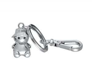 Troika Brelok Tiny Monster, metal, srebrny (TRKR26-50/CH) 2