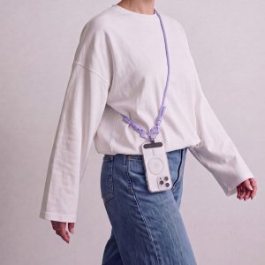 Tech-Protect C5SD Rope Crossbody Strap Lavender (5906302342594) 5