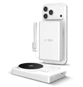Rayovac TECH-PROTECT PB40 LIFEMAG MAGSAFE Power bank 10000MAH 25W QI2.2 white/silver (5906302339372) 2