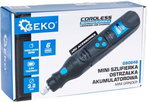 Geko Mini szlifierka-ostrzałka akumulatorowa 3,6V do łańcuchów i ostrzy (10) (5903418307615) 7