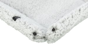 Trixie Calida, legowisko na parapet, dla kota, biało/szare, 60 × 25 cm, z wkładką odbijającą ciepło (TX-384005) 7