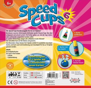 Amigo Speed Cups 6 15 min Gra planszowa Rodzina (4007396018806) 2
