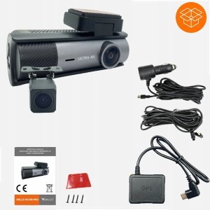 Wideorejestrator ORLLO Kamera samochodowa RX-700 PRO 4K DUAL 8