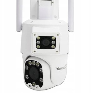 Kamera IP ORLLO WIFI 4G SIM TZ8 4K obrotowa z panelem słonecznym 2 obiektywy 5