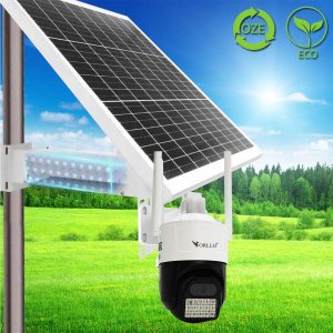 Kamera IP ORLLO 4K GSM AI 8MPx zewnętrzna Z17 ultra panel solarny 12