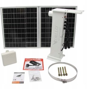 Kamera IP ORLLO 4K GSM AI 8MPx zewnętrzna Z17 ultra panel solarny 3