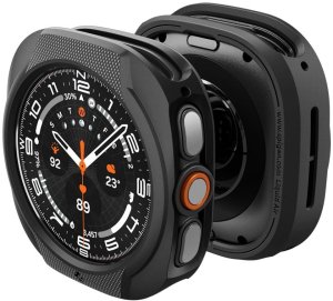 Spigen Liquid Air Samsung Galaxy Watch Ultra 2 2026 (47 MM) Matte Black (8800337247435-ACS11610) 2