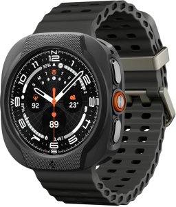 Spigen Liquid Air Samsung Galaxy Watch Ultra 2 2026 (47 MM) Matte Black (8800337247435-ACS11610) 3