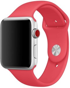 Apple Pasek sportowy w kolorze czerwonej maliny do koperty 44mm / 45mm / 46mm / 49mm - rozmiar S/M/L 2