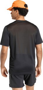 Adidas Koszulka męska Tech Essentials Workout 3-Stripes czarna KQ7485 M 3
