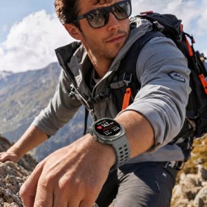Uniq TECH-PROTECT ICONBAND PRO SAMSUNG GALAXY WATCH ULTRA 1 / 2 2024-2026 (47 MM) Grey/Black (5906302325917) 3