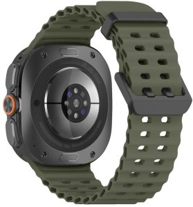 4kom.pl TECH-PROTECT ICONBAND PRO SAMSUNG GALAXY WATCH ULTRA 1 / 2 2024-2026 (47 MM) Military Green (5906302325832) 2