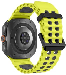 Uniq TECH-PROTECT ICONBAND PRO SAMSUNG GALAXY WATCH ULTRA 1 / 2 2024-2026 (47 MM) LIME/BLACK (5906302325924) 2